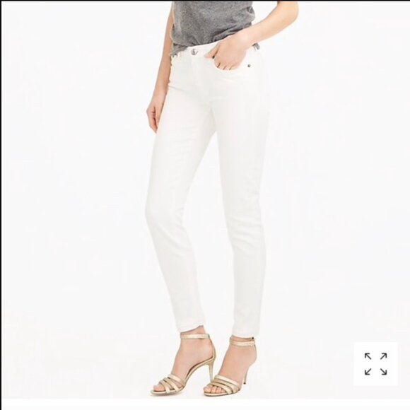 J. Crew Toothpick Pants | Color: White | Skinny | Size 27 - Picture 1 of 9